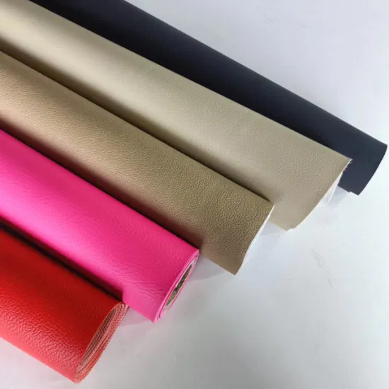 Lichi Classic Design PVC PU cuero de microfibra para bolsos Sofá