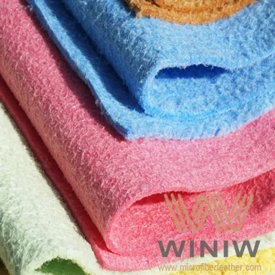 Toalla de cuero de alta calidad para lavado de coches, gamuza no tejida, PU, ​​mágica sintética, toalla de cuero de microfibra súper absorbente